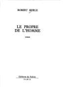 Le propre de l'homme