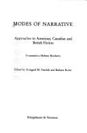 Modes of narrative