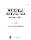Residential rent controls