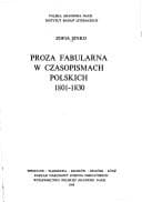 Proza fabularna w czasopismach polskich, 1801-1830