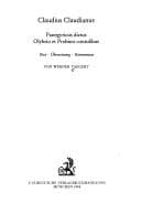 Panegyricus dictus Olybrio et Probino consulibus
