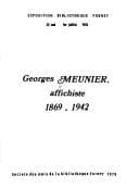 Georges Meunier, affichiste, 1869-1942