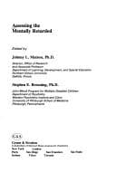 Assessing the mentally retarded