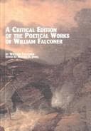 A critical edition of the poetical works of William Falconer