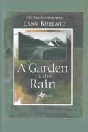 A garden in the rain