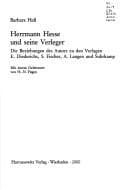 Hermann Hesse und seine Verleger