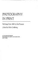 Photography in print