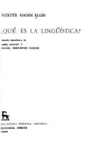 What is linguistics?