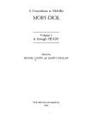 A concordance to Melville's Moby Dick