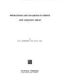 Migrations and invasions in Greece and adjacent areas