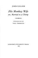 His monkey wife, or, Married to a chimp