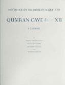 Qumrân cave 4.