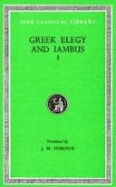 Greek elegy and iambus