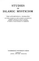 Studies in Islamic Mysticism