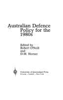 Australian Defense Policy for the Nineteen Hundred and Eighties