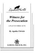 Witness for the Prosecution