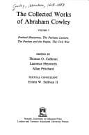 The collected works of Abraham Cowley