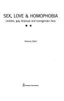 Sex, Love and Homophobia