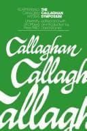 Callaghan Symposium (Reappraisals: Canadian Writers)