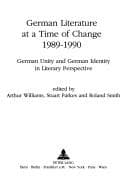 German Literature at a Time of Change 1989-1990