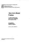 An Ever closer union
