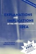 Explanations and implications of the 1997 amendments to IDEA