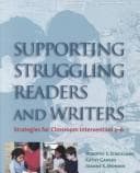 Supporting struggling readers and writers