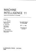 Machine Intelligence 11 Vol. 11