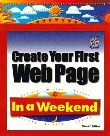 Create your first Web Page in a weekend