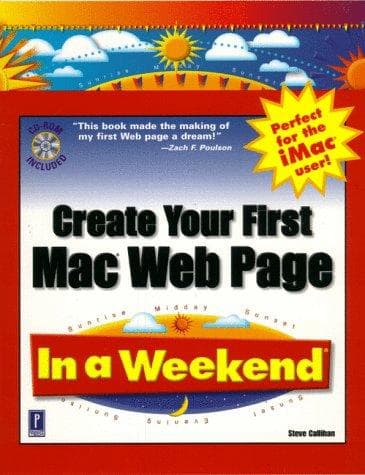 Create your first Mac Web page in a weekend