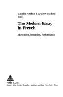 Modern Essay in French