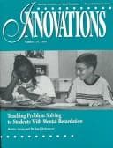 Teaching problem solving to students with mental retardation