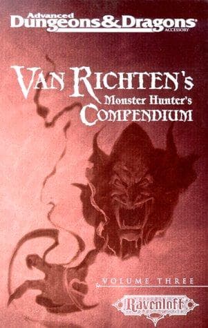Van Richten's Monster Hunter's Compendium