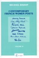 Contemporary French Women Poets.Volume II from Hyvrard and Baude to Etienne and Albiach. (Chiasma 3)
