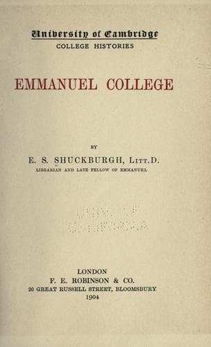 Emmanuel college