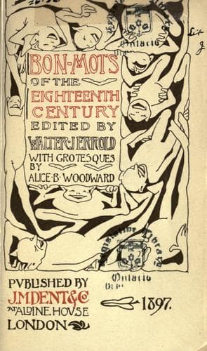 Bon-mots of the eighteenth century