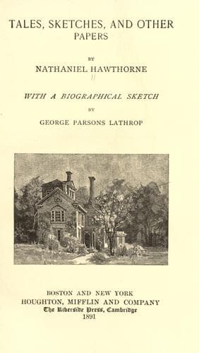 Tales, Sketches, and other papers