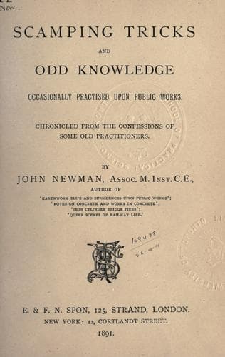 Scamping tricks and odd knowledge