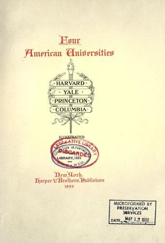 Four American universities