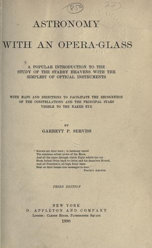 Astronomy with an opera-glass