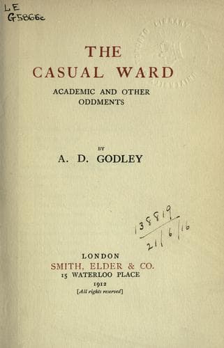 The casual ward