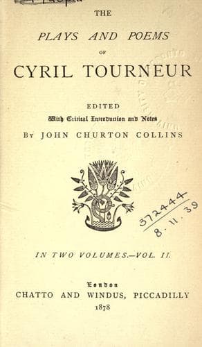The plays and poems