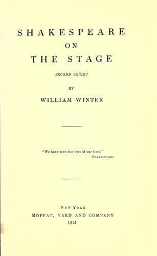 Shakespeare on the state