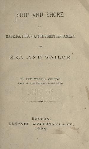 Ship and shore