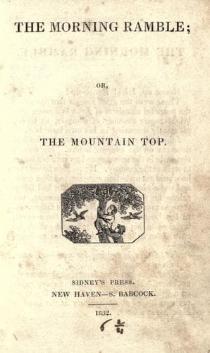 The morning ramble, or, The mountain top