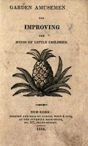 Garden amusements for improving the minds of little children