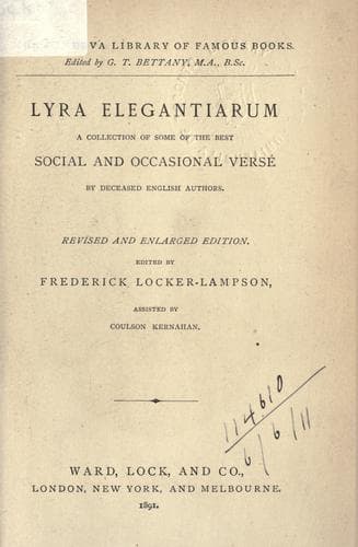 Lyra elegantiarum