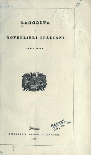 Raccolta di novellieri italiani