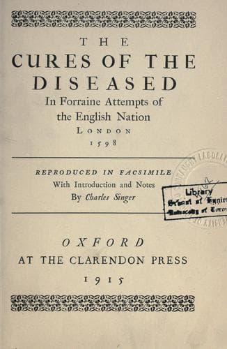 The cures of the diseased in forraine attempts of the English nation, London, 1598