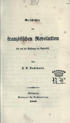 Geschichte der französischen Revolution bis auf die Stiftung der Republik